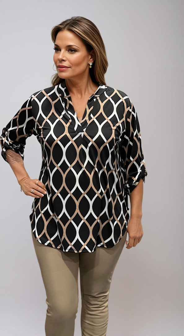 Rosalie V-Neck Blouse