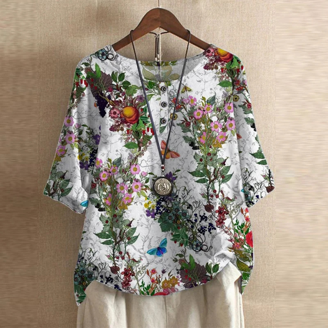 Elizabeth Chic Casual Blouse