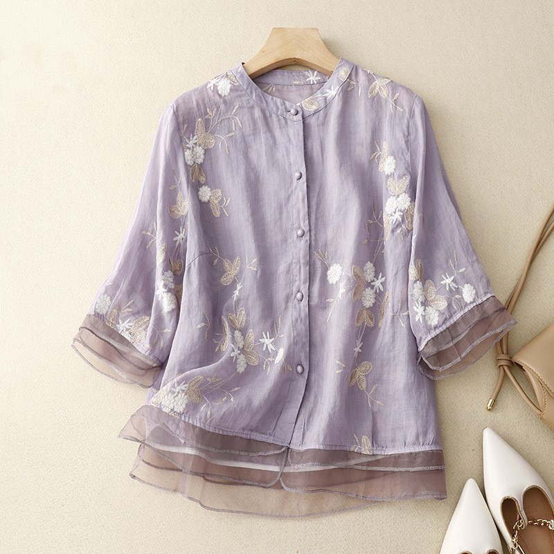 Rebecca Chic Floral Blouse