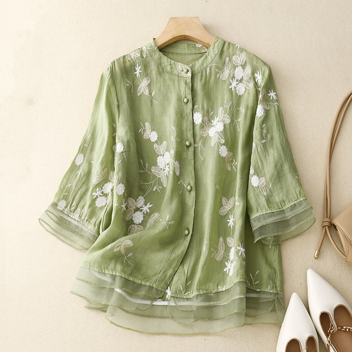 Rebecca Chic Floral Blouse