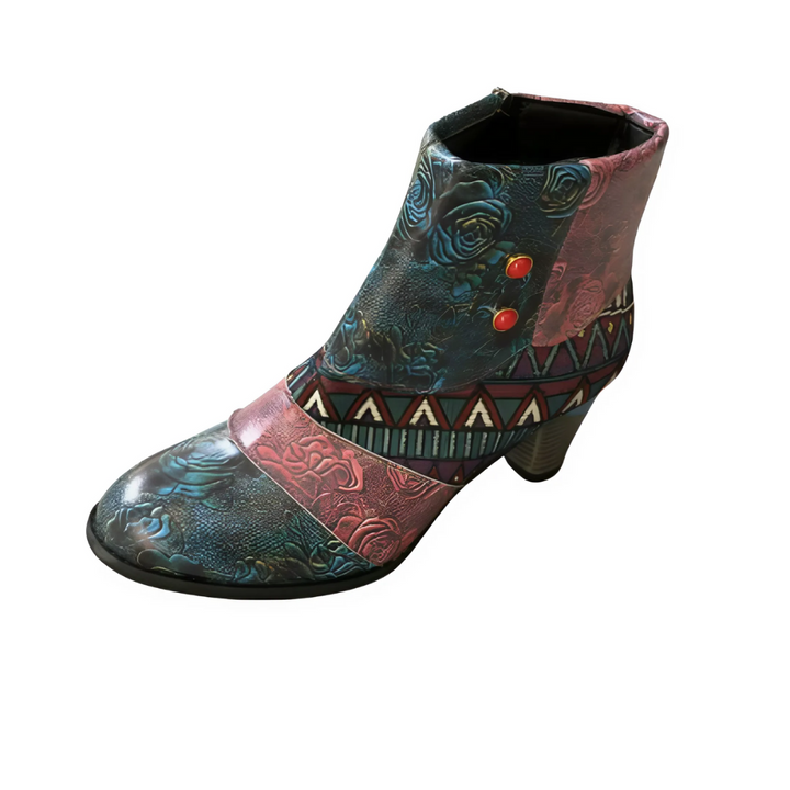 Margaret Boho Patchwork Boots