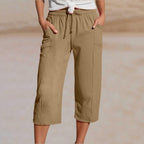Olivyra | Lightweight Cropped Pants