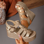 Madeline | Sandals with T-Strap Design