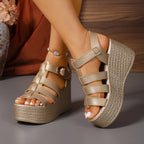 Madeline | Sandals with T-Strap Design