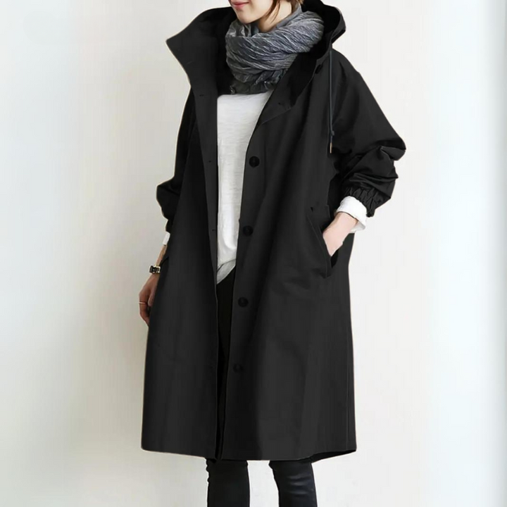 Elise Oversized Hooded Coat