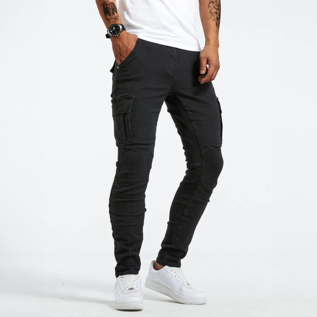 Leon Stretchable Cargo Jeans