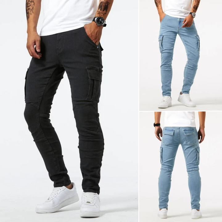 Leon Stretchable Cargo Jeans