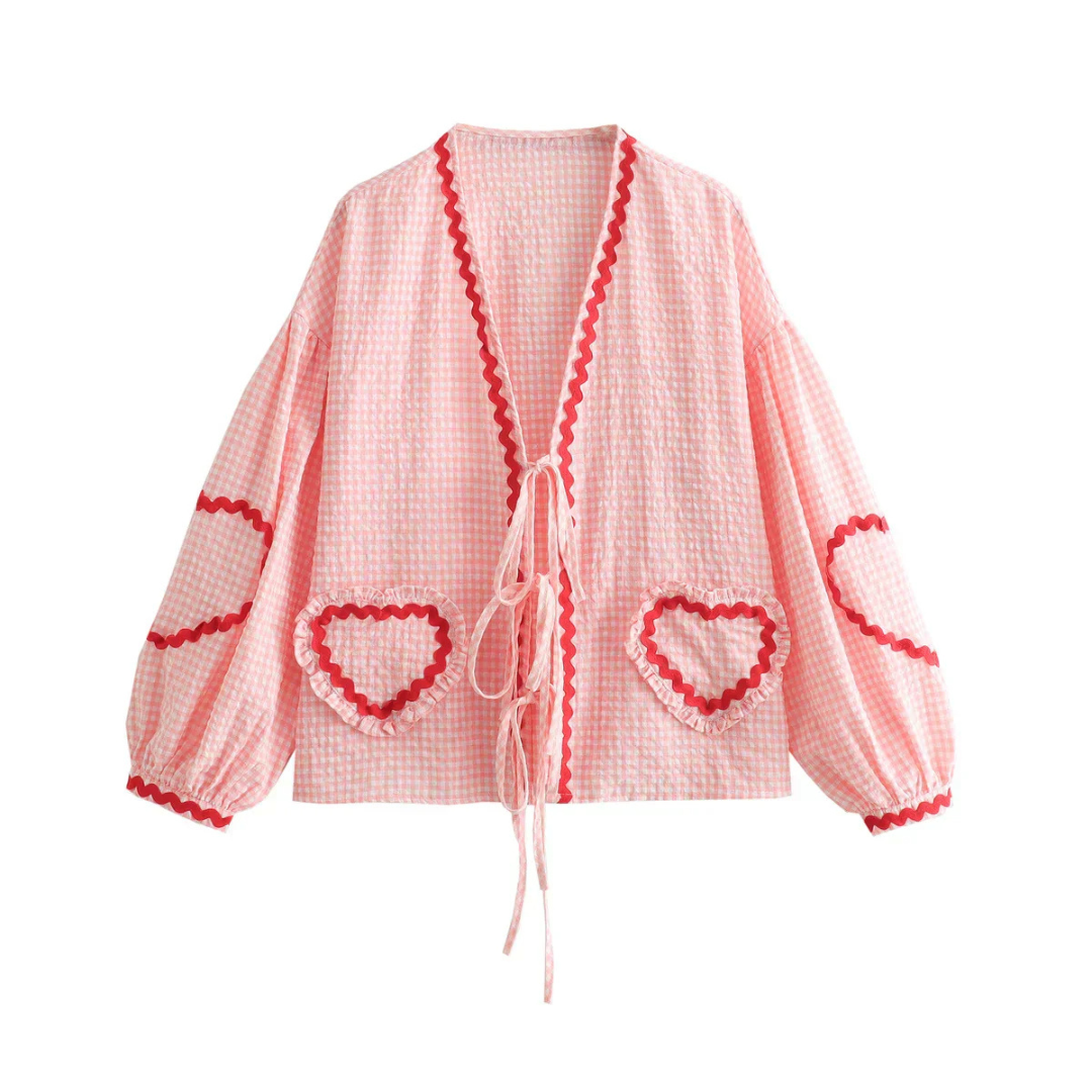 Remi Chic Heart Blouse