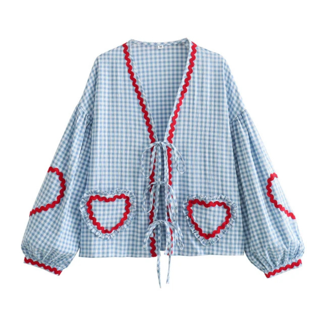 Remi Chic Heart Blouse