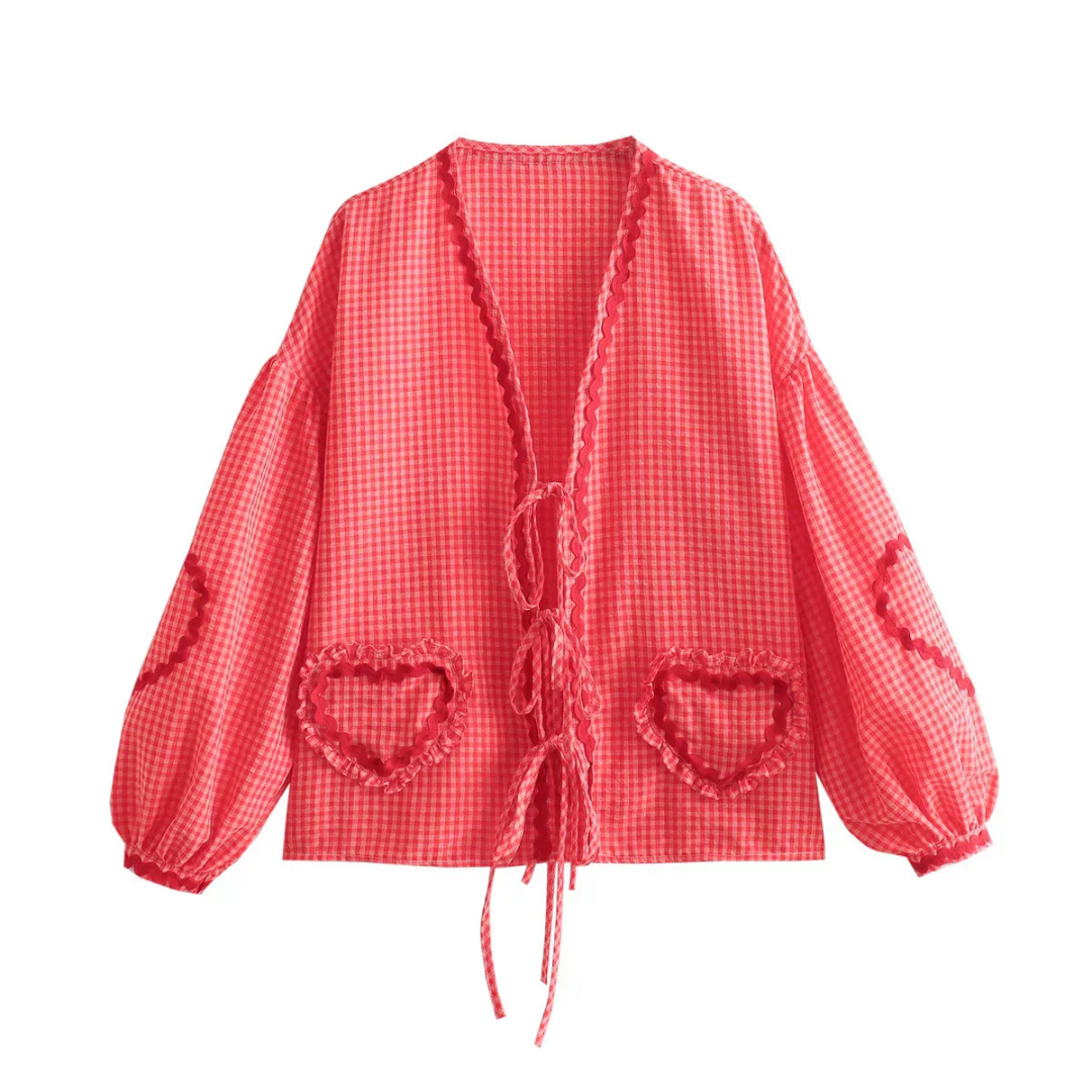 Remi Chic Heart Blouse