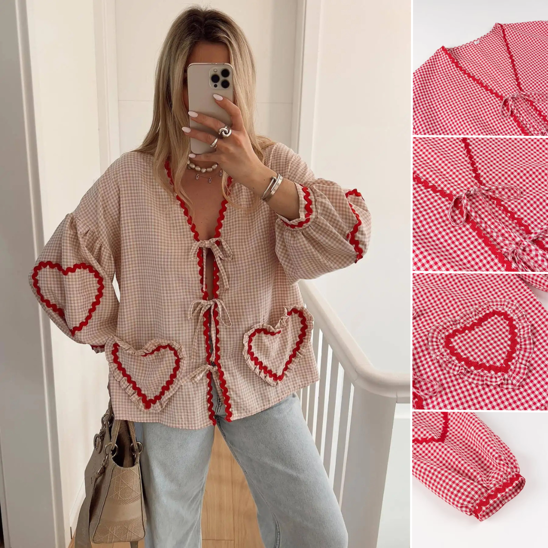 Remi Chic Heart Blouse