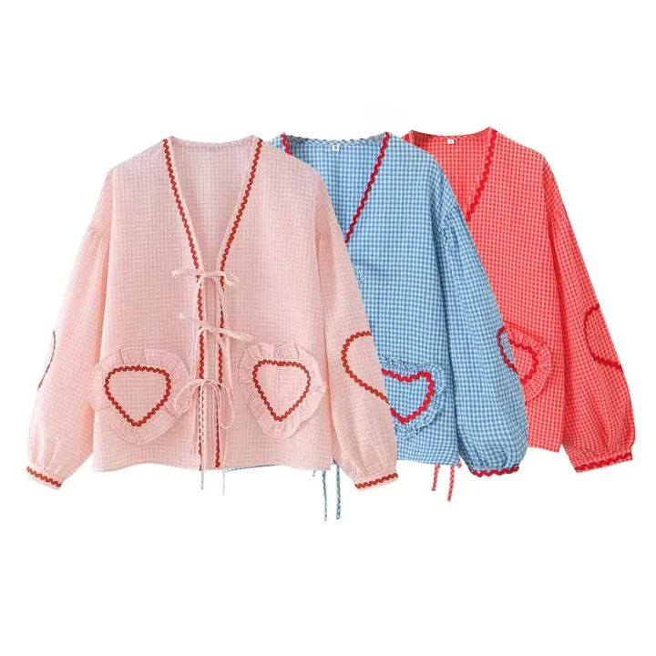 Remi Chic Heart Blouse