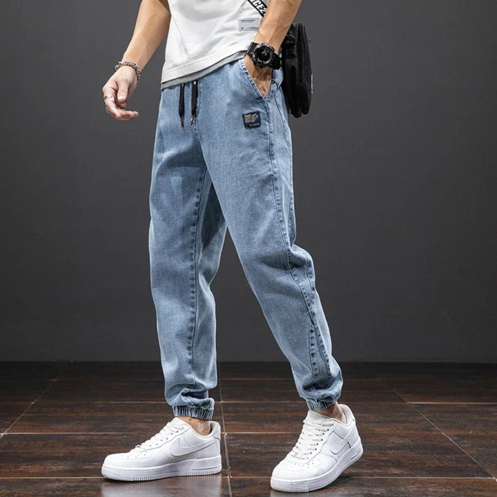 Oscar Pantalon Décontracté En Denim