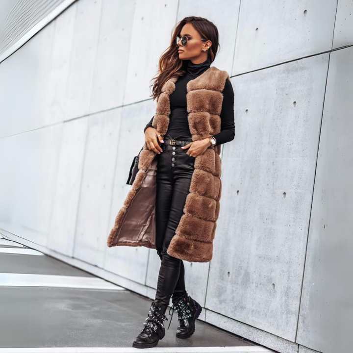 Seraphina Elegant Fur Vest