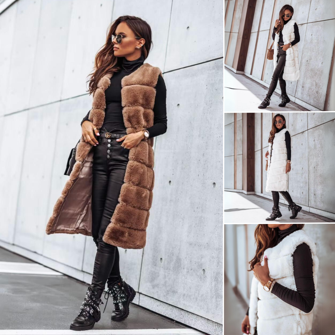 Seraphina Elegant Fur Vest