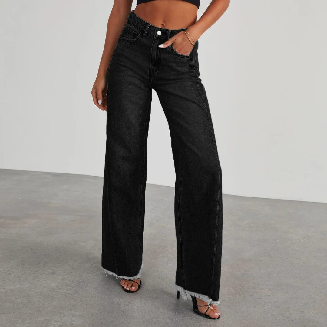 Daisy Chic Wide Leg Jeans