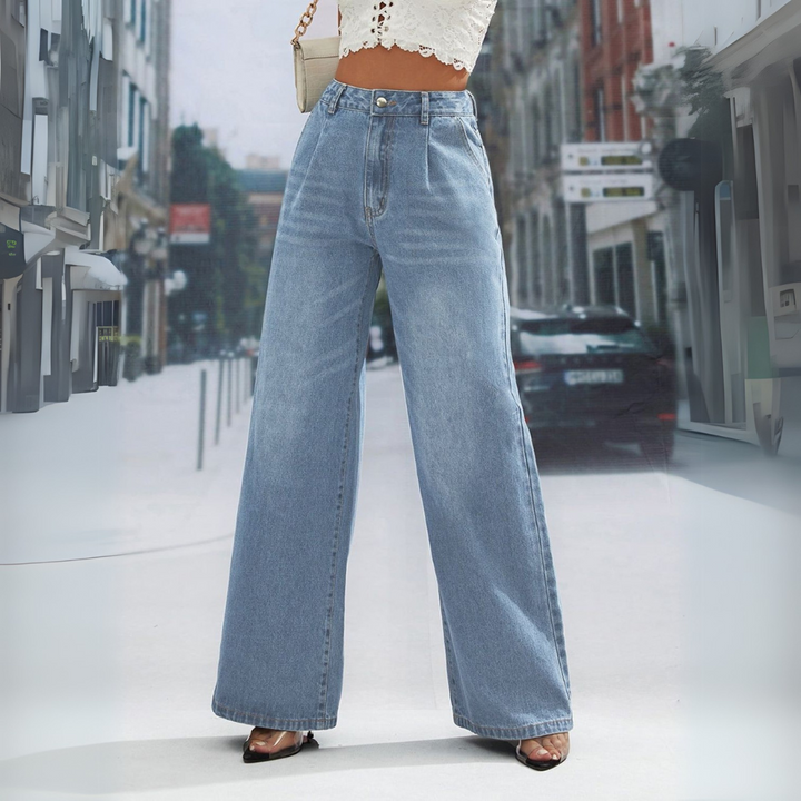 Eloise Stylish Wide Leg Jeans