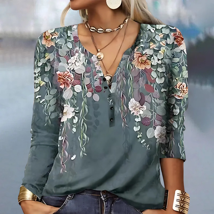 Louisa Chic Printed Blouse