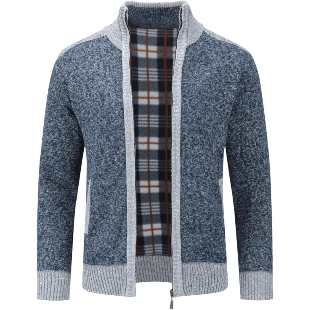 Preston Fleece-Lined Knit Cardigan