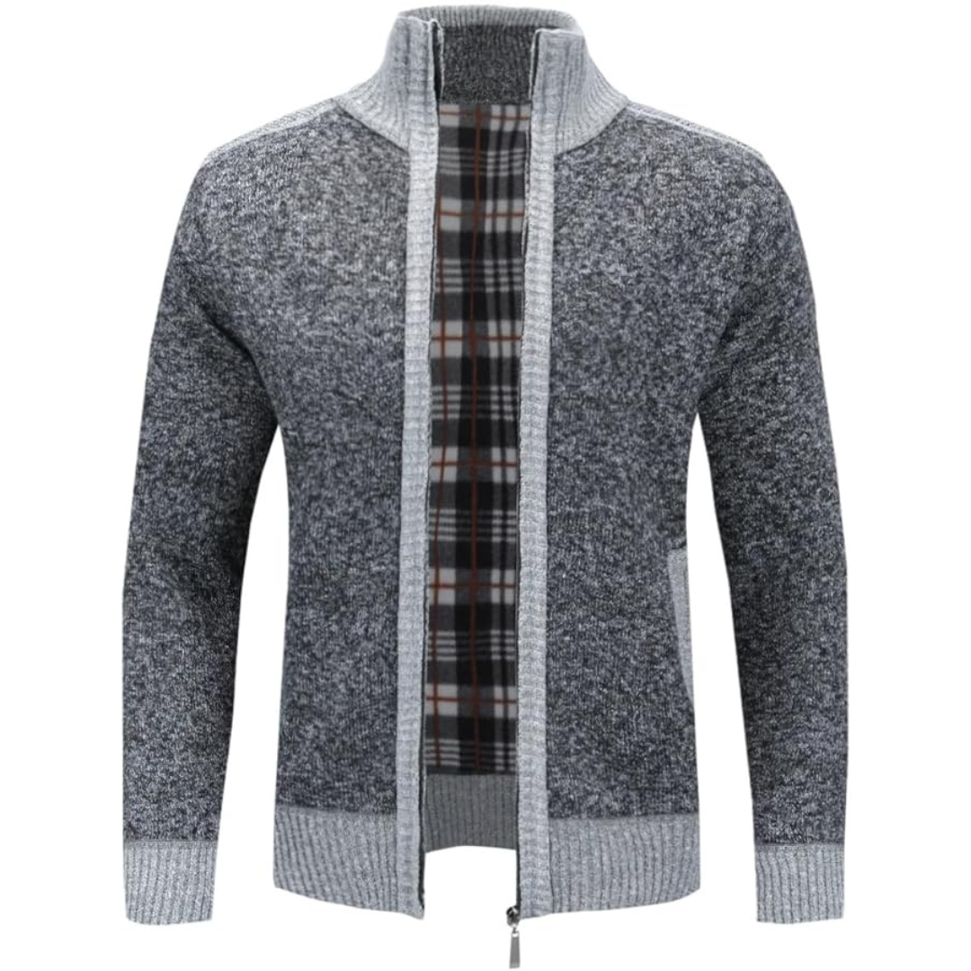 Preston Fleece-Lined Knit Cardigan