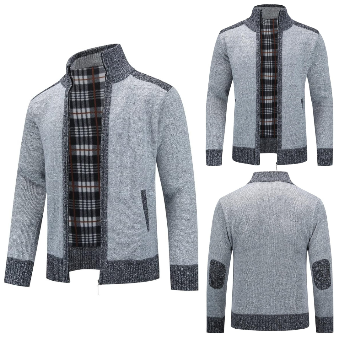 Preston Fleece-Lined Knit Cardigan