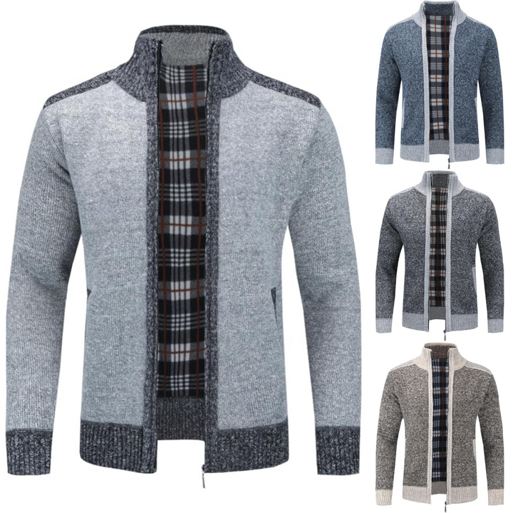 Preston Fleece-Lined Knit Cardigan