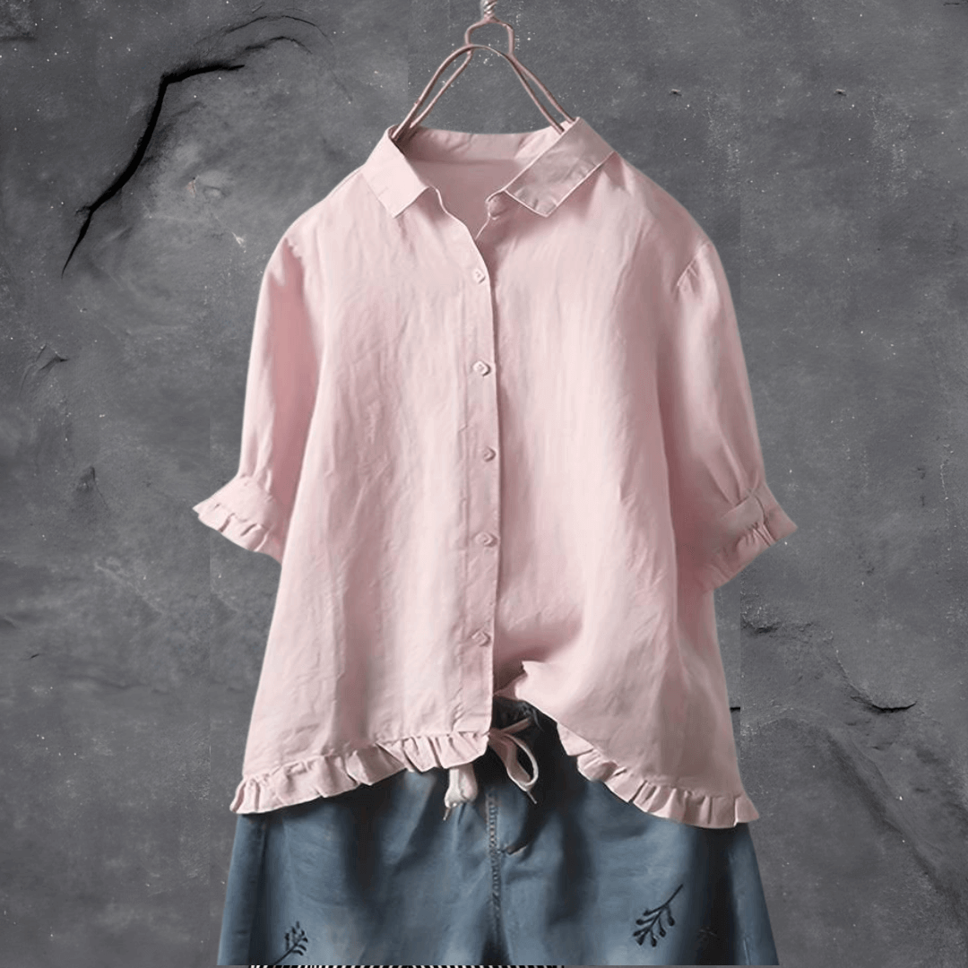 Beth Chic Ruffle Blouse