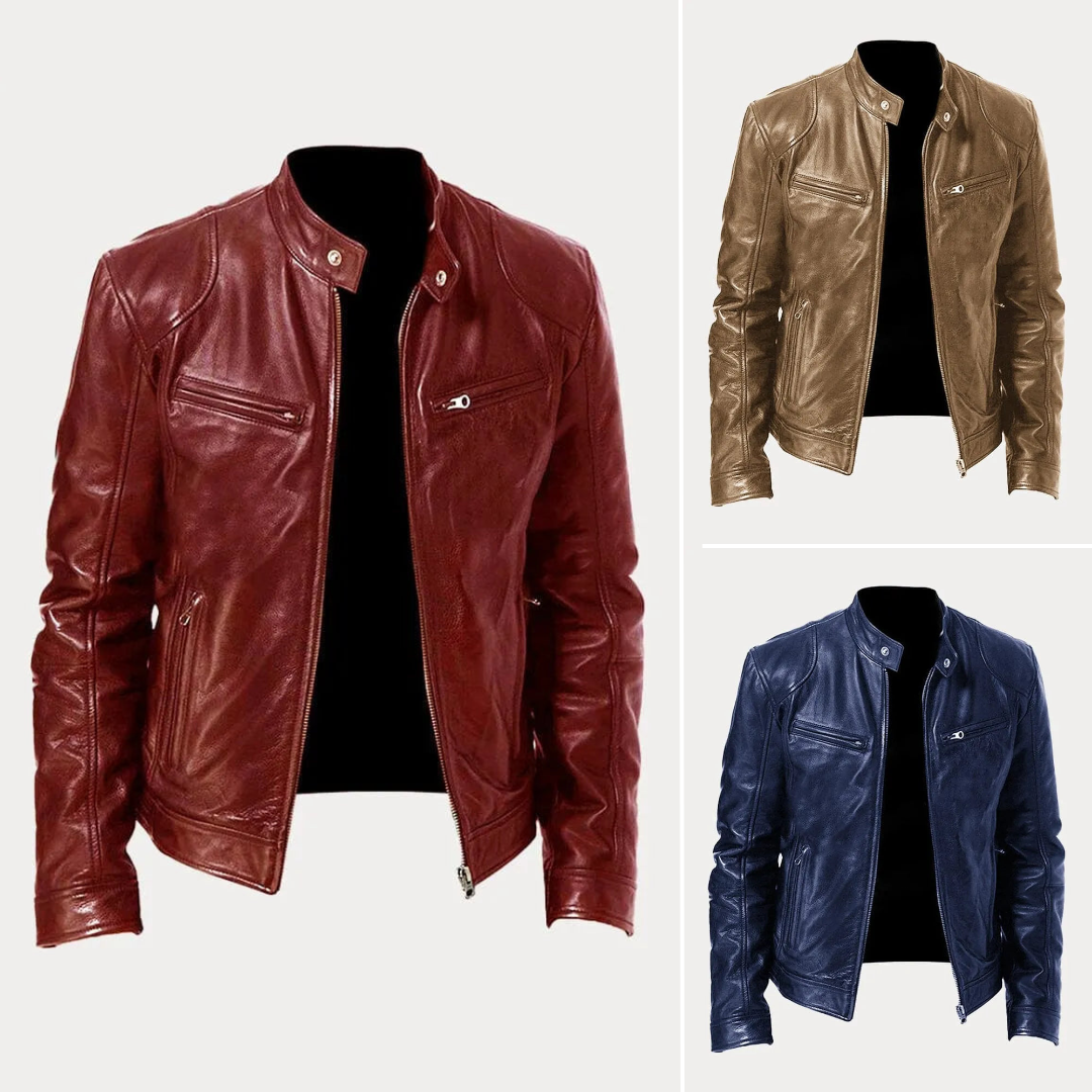 Edward Classic Leather Jacket