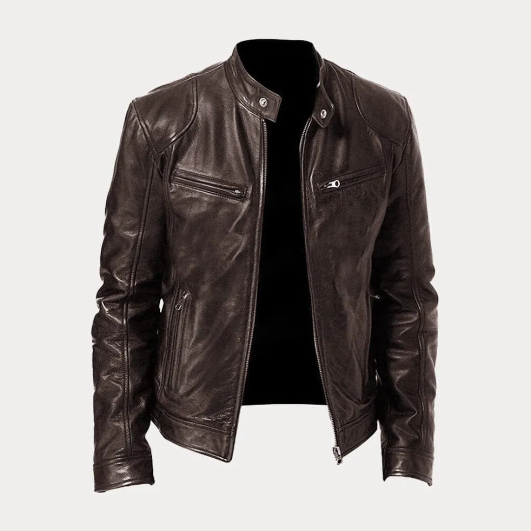 Edward Classic Leather Jacket