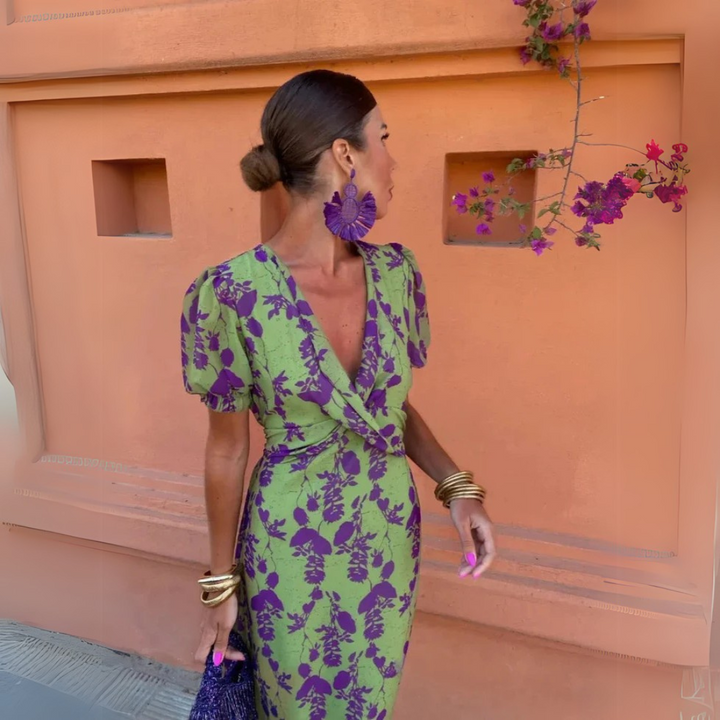 Danielle Floral Midi Dress
