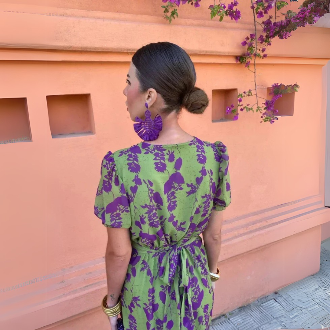 Danielle Floral Midi Dress