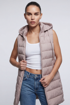 RAIN | Hood Long Puffer