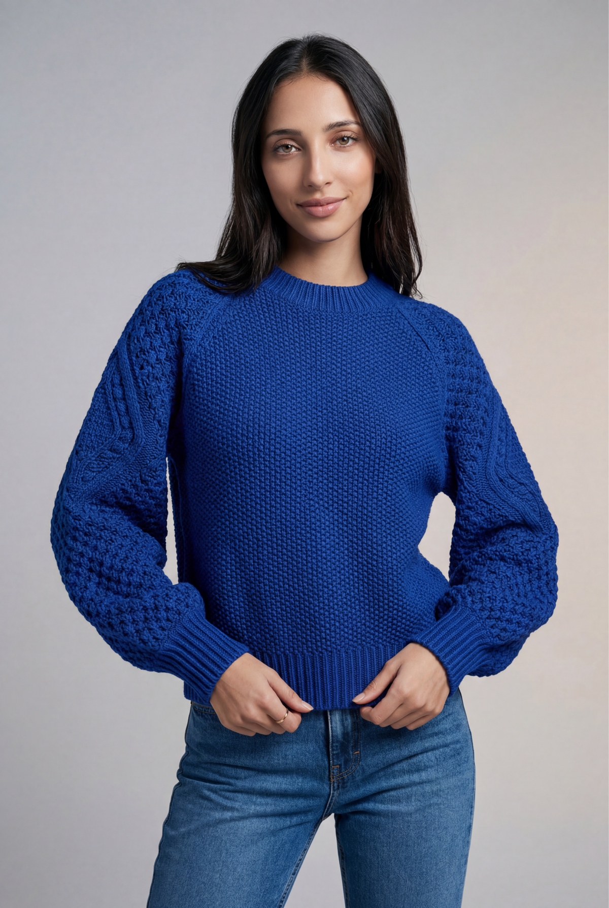 Elowen | Textured Knit Sweater