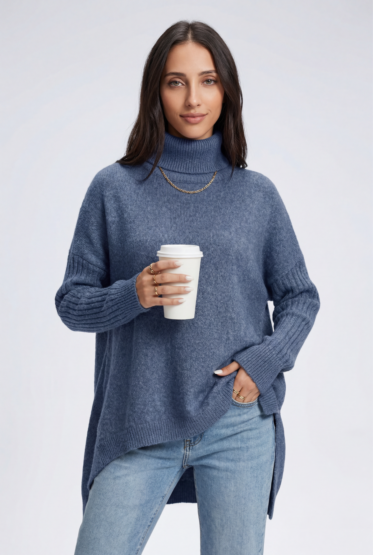 Arlena | Oversized Turtleneck
