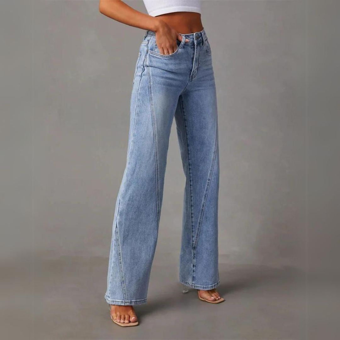 Calista Chic Wide-Leg Jeans