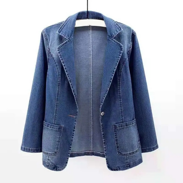 Cleo Blazer En Jean Élégant  