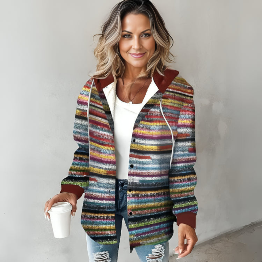 Juliette Cozy Rainbow Cardigan