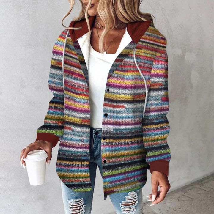 Juliette Cozy Rainbow Cardigan