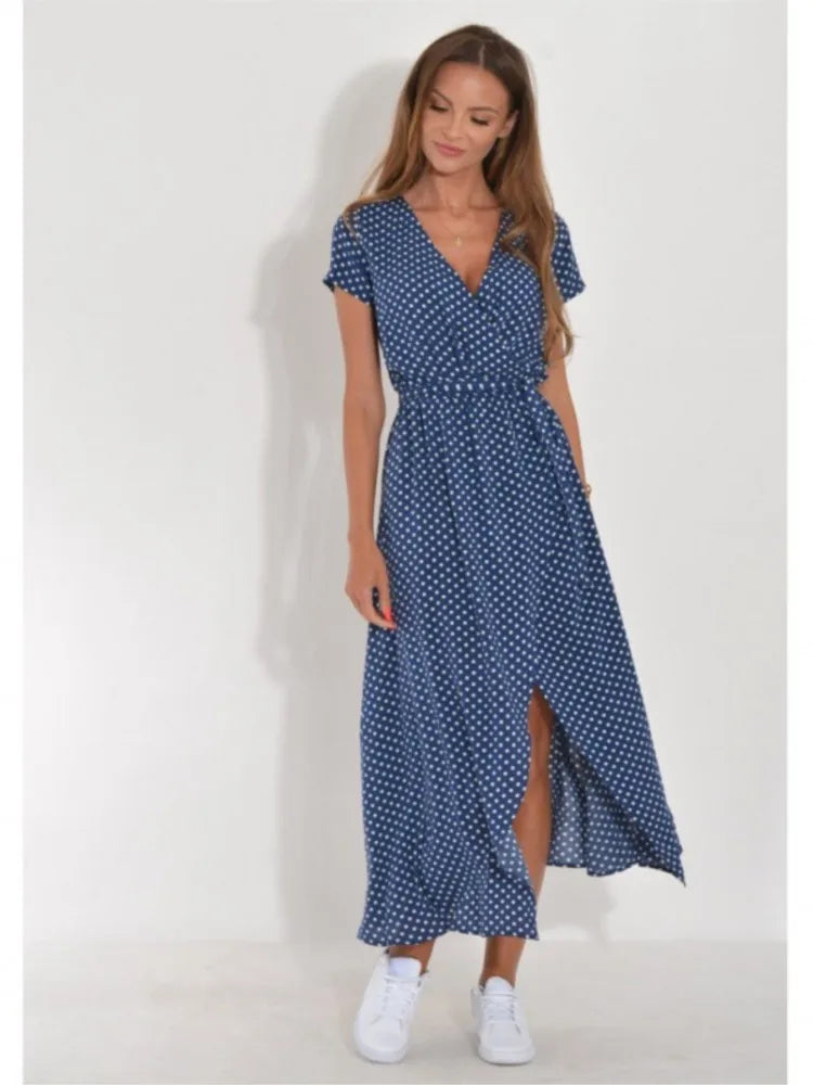 Veronica Elegant Midi Dress